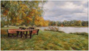 Kiesweiher im Herbst